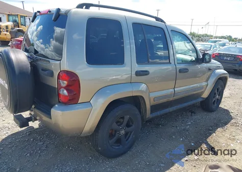 2007 Jeep Liberty Sport из США, поврежденный, VIN 1J4GL48K17W697151